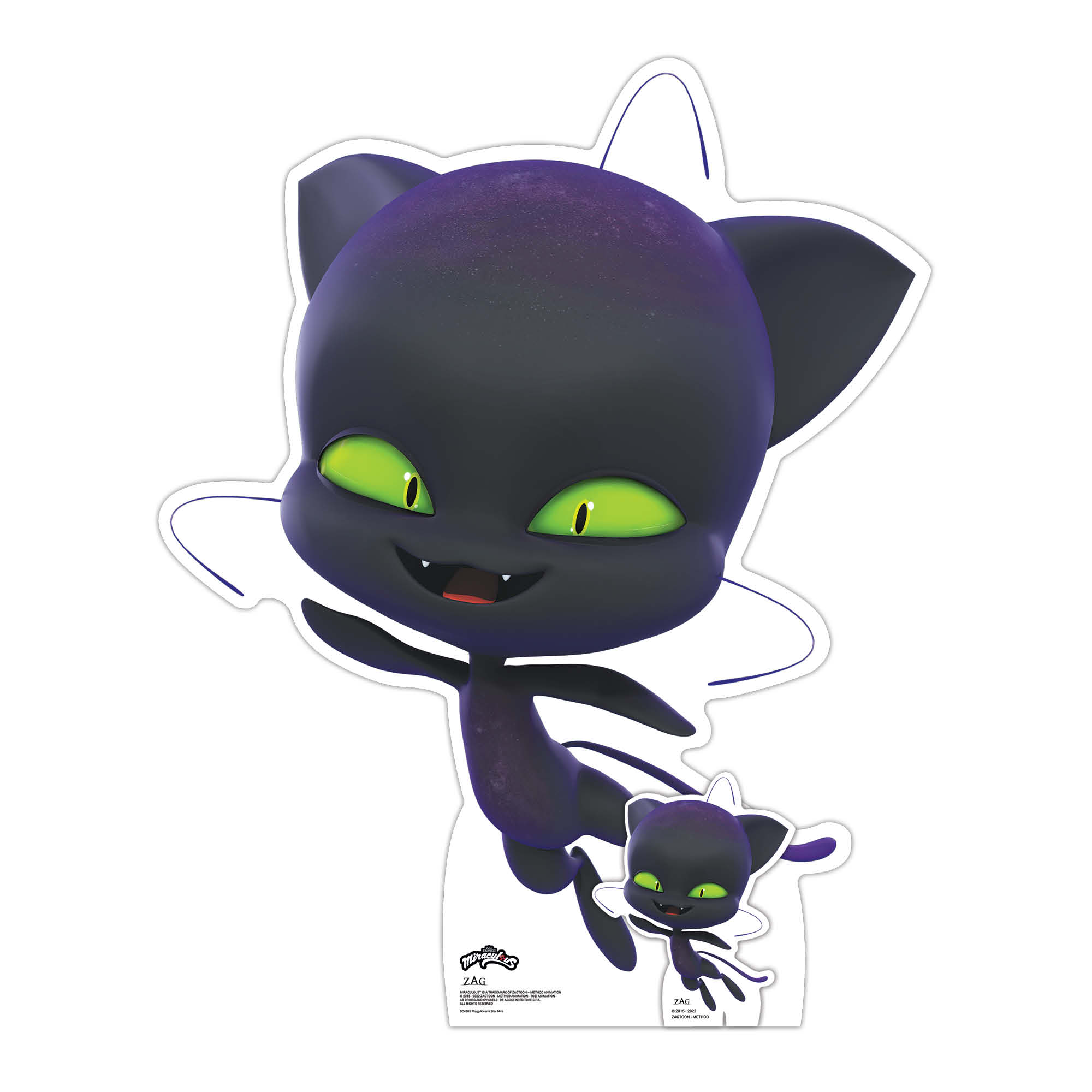 Tikki Kwami Miraculous Star Mini – Star Cutouts