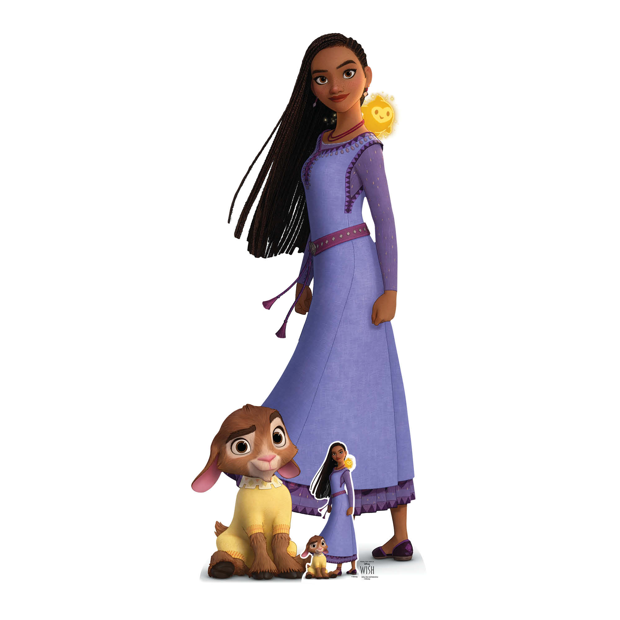 Disney Wish Asha & Valentino Travel Pack