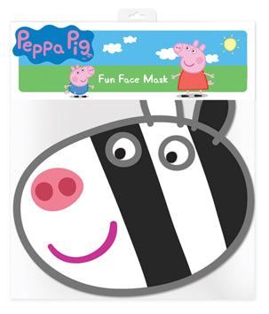 SM110 Zoe Zebra Peppa Pig Single Face Mask – Star Cutouts