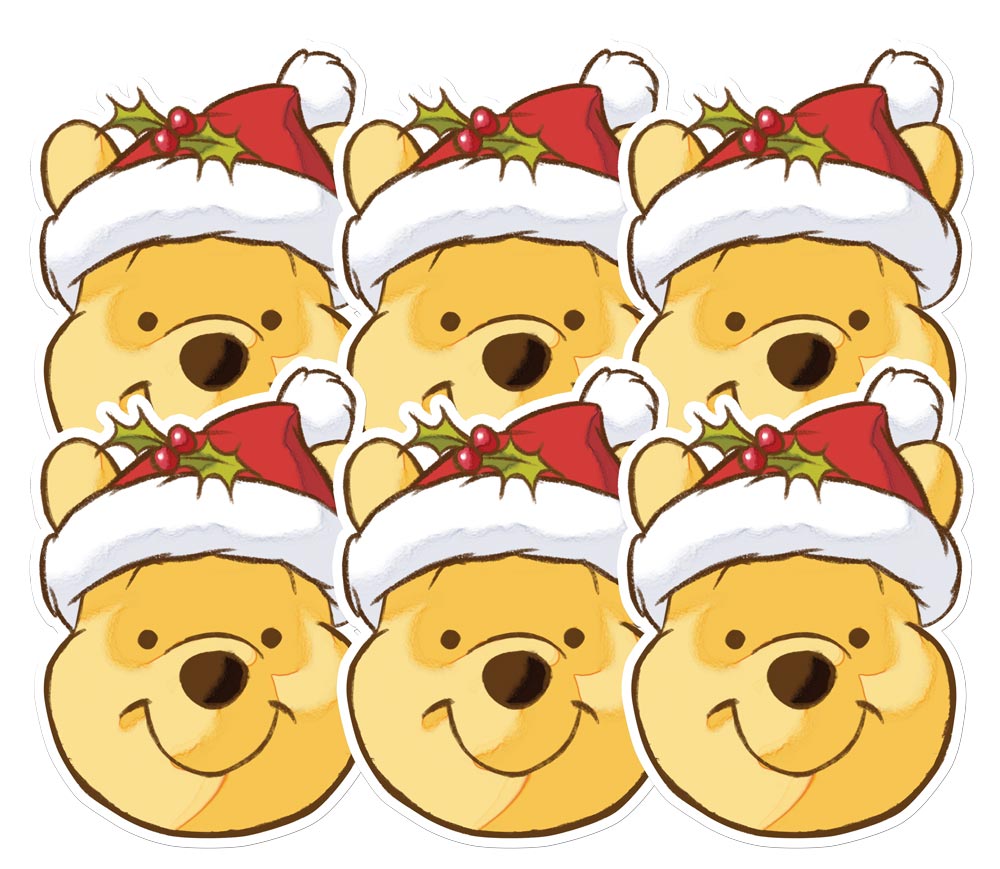 7/8 Christmas Winnie the Pooh and Friends too Celebrating the Holiday –  karenskrafterscorner