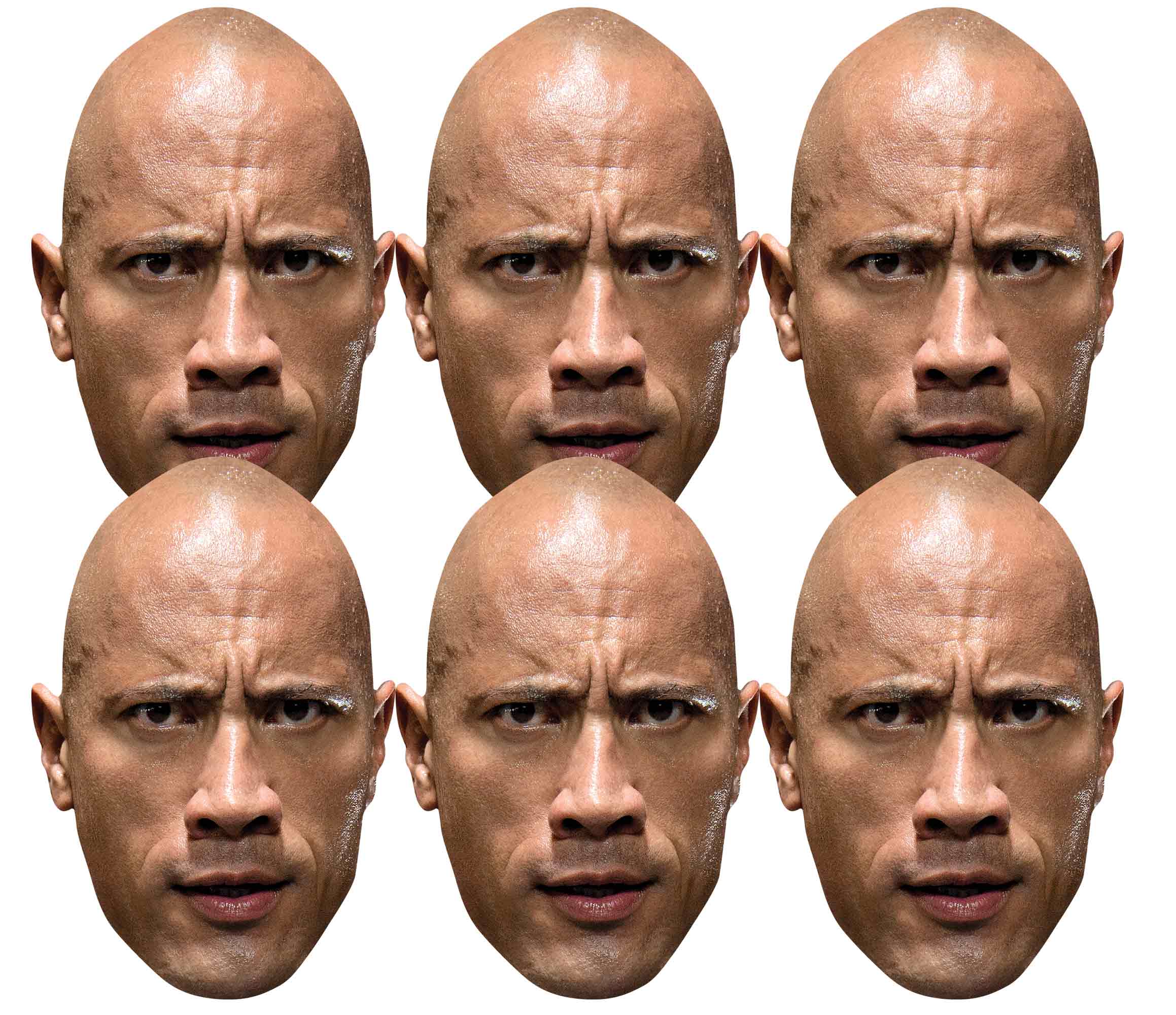 wwe the rock face