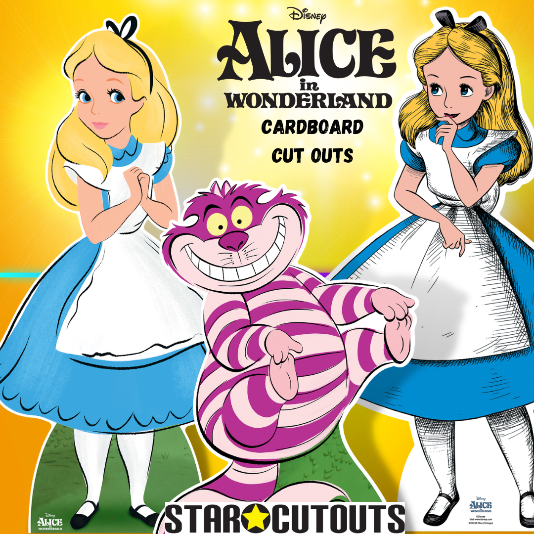 Alice In Wonderland Cardboard Cutouts – Star Cutouts