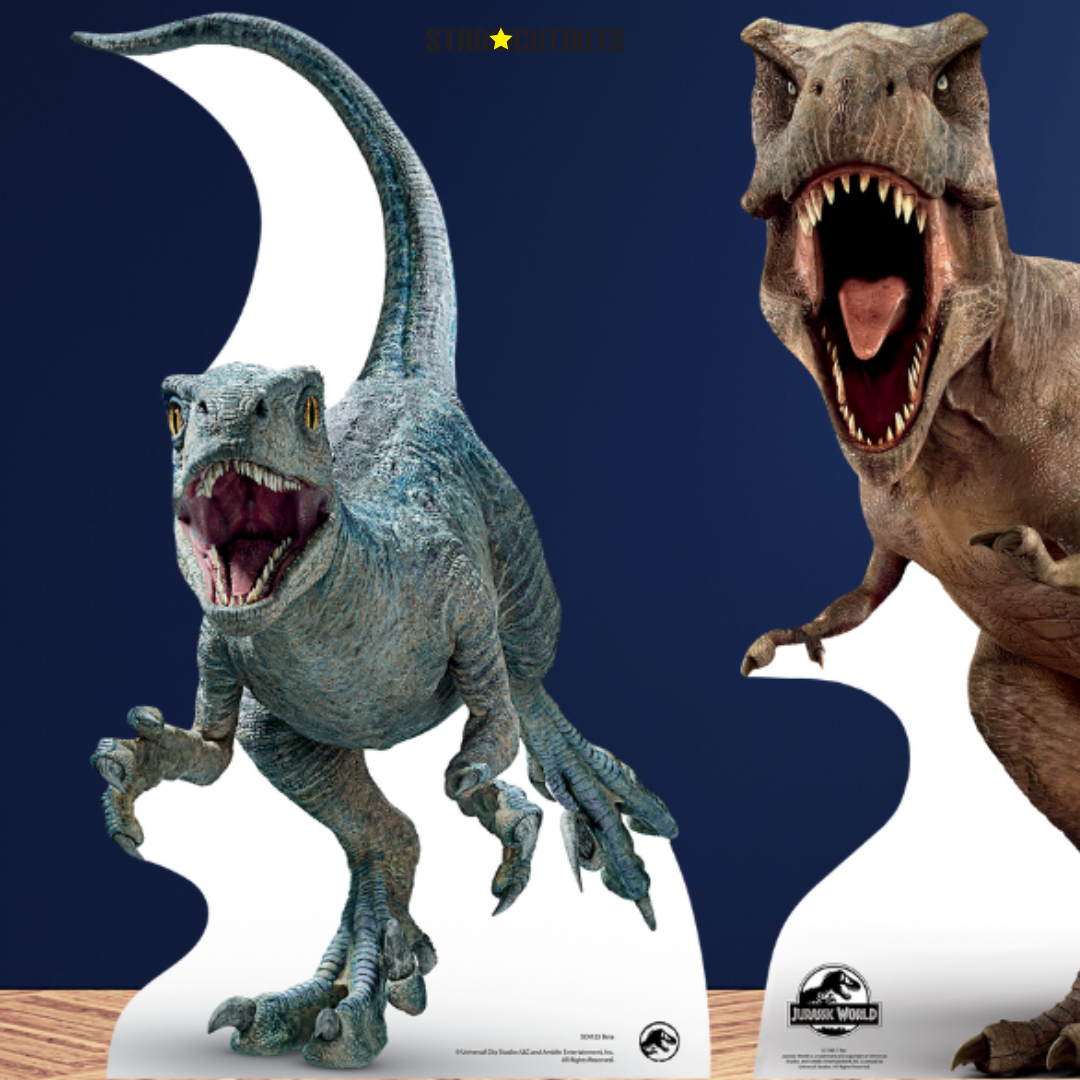 Jurassic Park Cardboard Cut Outs Star Cutouts 