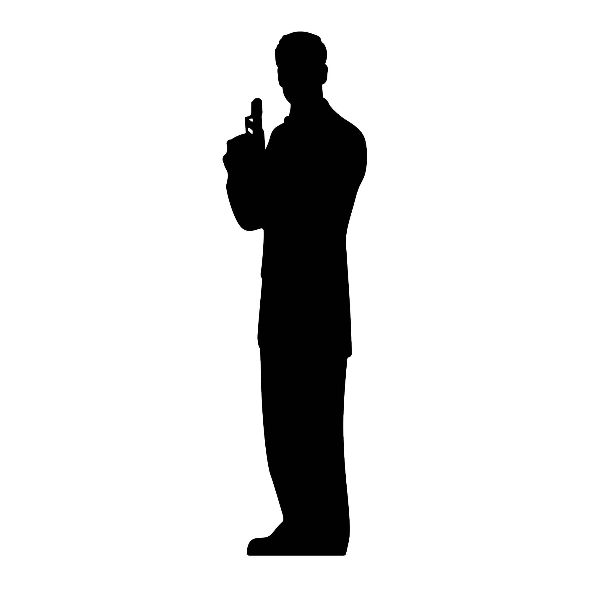 SC003 Secret Agent Male, Single Pack Cardboard Cut Out Height 173cm ...