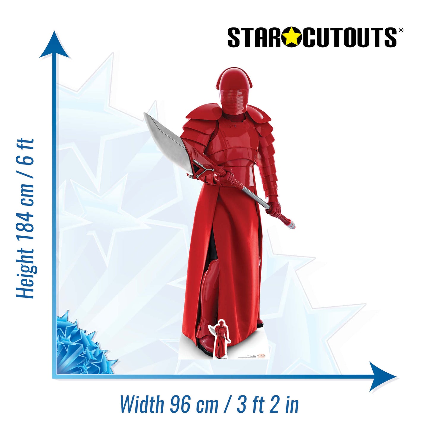 SC1080 Praetorian Guard (Spear) (The Last Jedi) Cardboard Cut Out Height 184cm