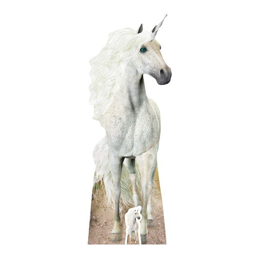 SC1097 Unicorn Cardboard Cut Out Height 185cm