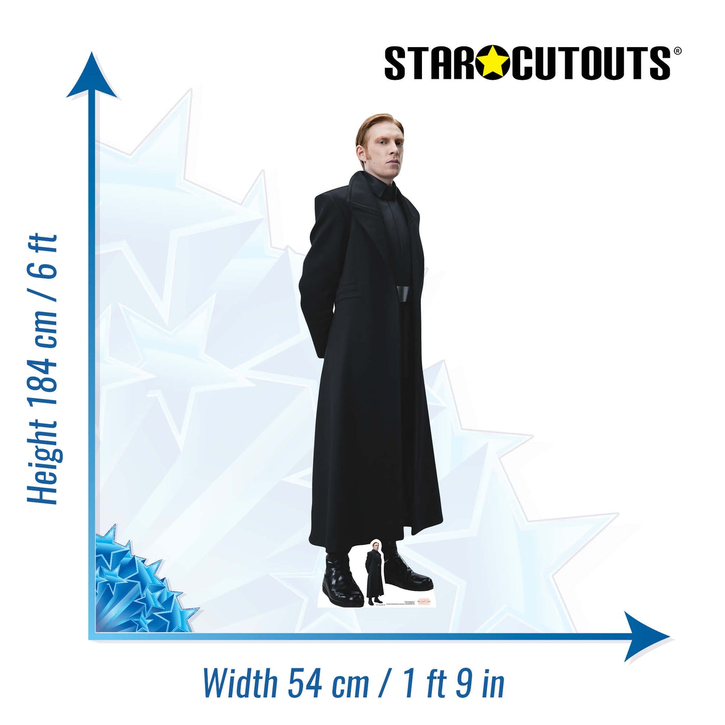 SC1101 General Hux (The Last Jedi) Cardboard Cut Out Height 184cm