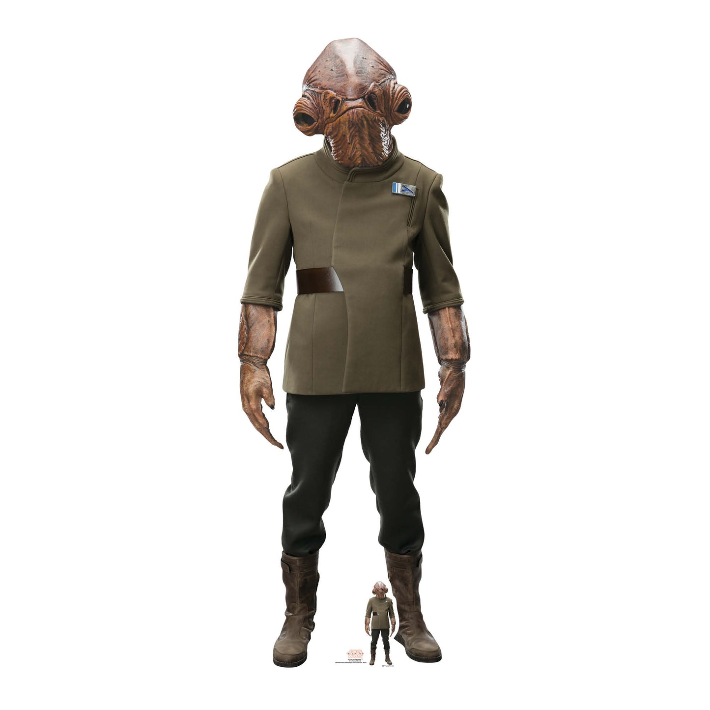 SC1104 Admiral Ackbar (The Last Jedi) Cardboard Cut Out Height 180cm