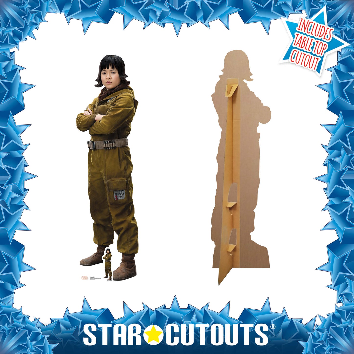 SC1105 Rose Tico (The Last Jedi) Cardboard Cut Out Height 159cm