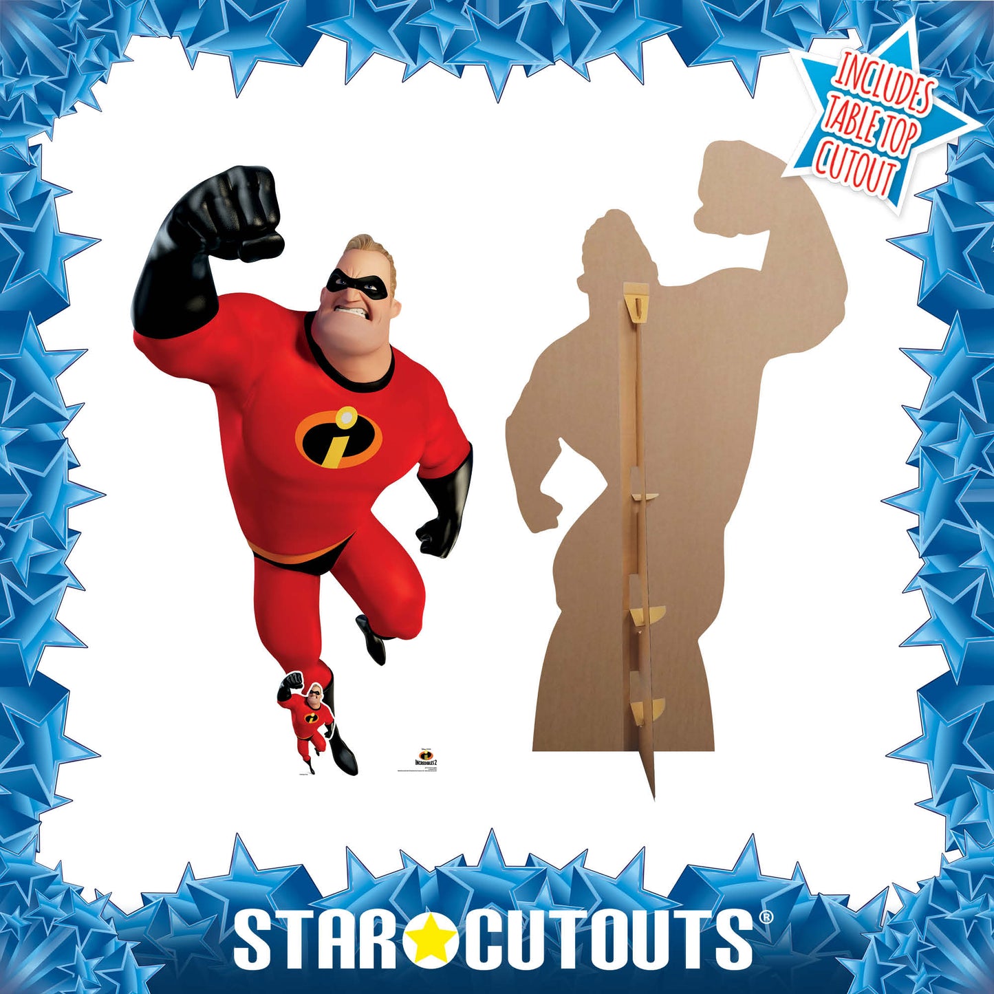 SC1191 Mr Incredible The Incredibles Cardboard Cut Out Height 196cm