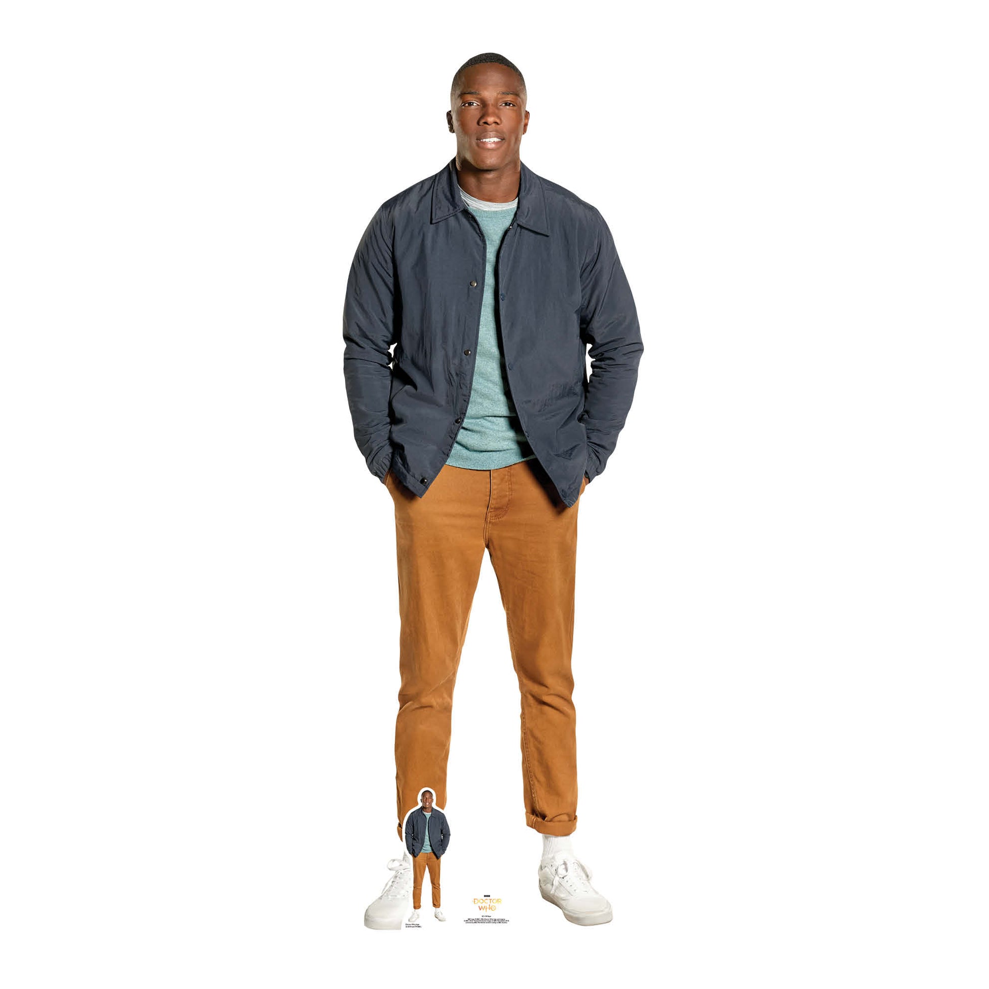 Tosin Cole Ryan Lifesize   Doctor Who Cardboard Cut Out Height 183cm - Star Cutouts