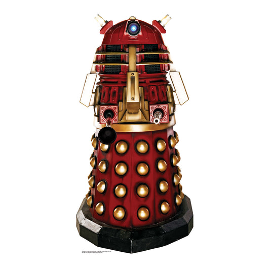 Supreme Dalek Red Dalek Cardboard Cut Out Height 174cm - Star Cutouts