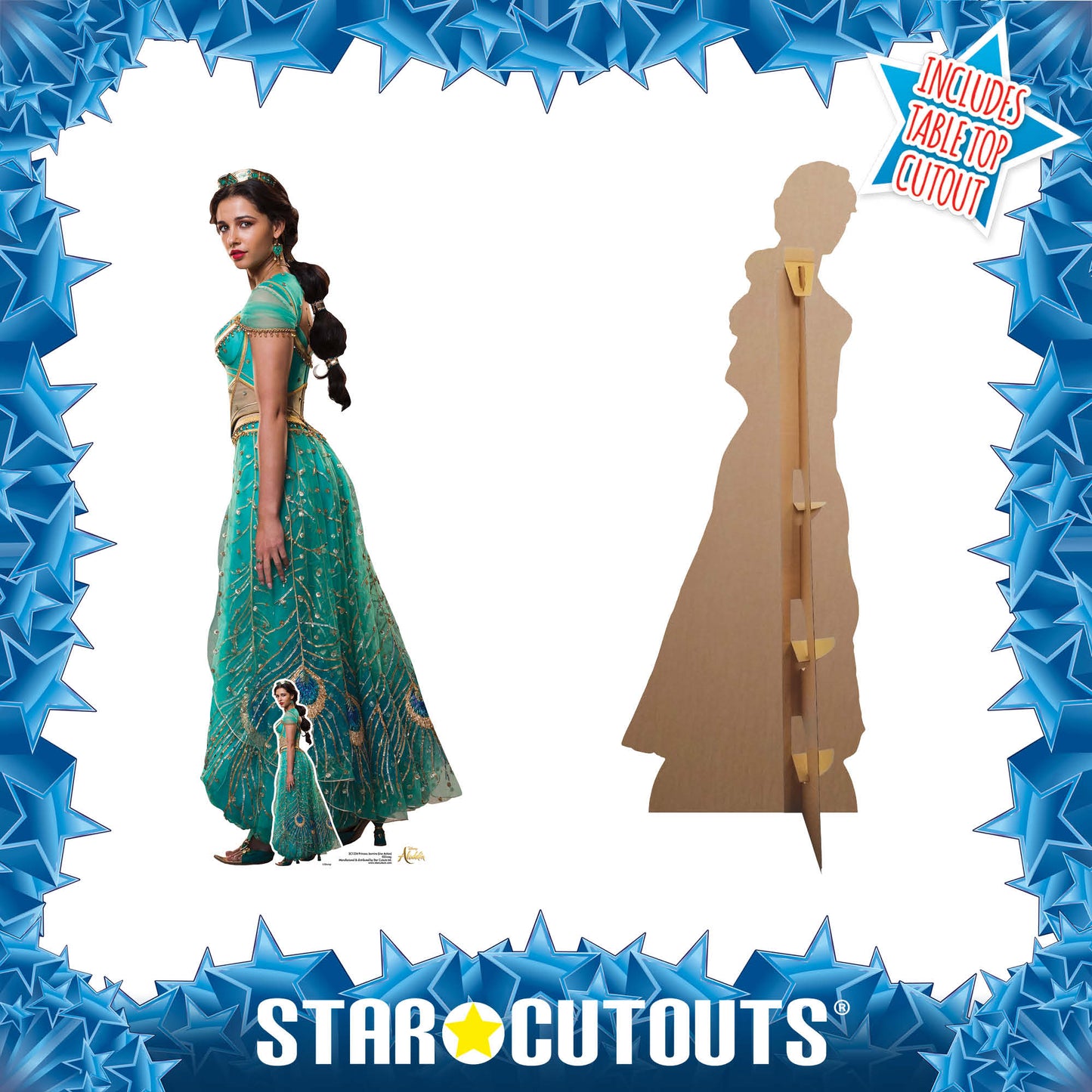 SC1334 Princess Jasmine (Naomi Scott - Live Action) Cardboard Cut Out Height 168cm