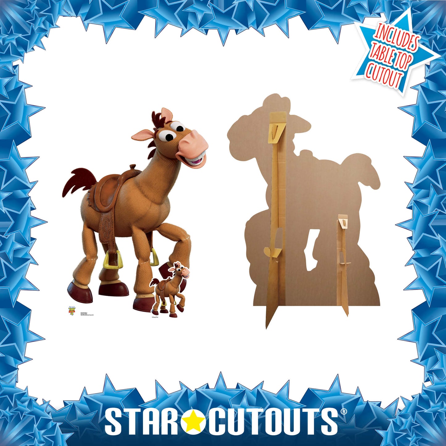 SC1366 Bullseye Toy Horse Toy Story 4 Cardboard Cut Out Height 134cm