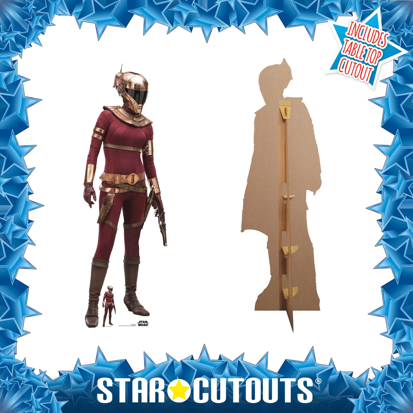 SC1431 Star Wars Zorri Bliss (The Rise of Skywalker) Cardboard Cut Out Height 174cm