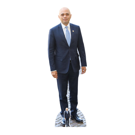 SC1448 Sajid Javid PoliticIan Cardboard Cut Out Height 177cm