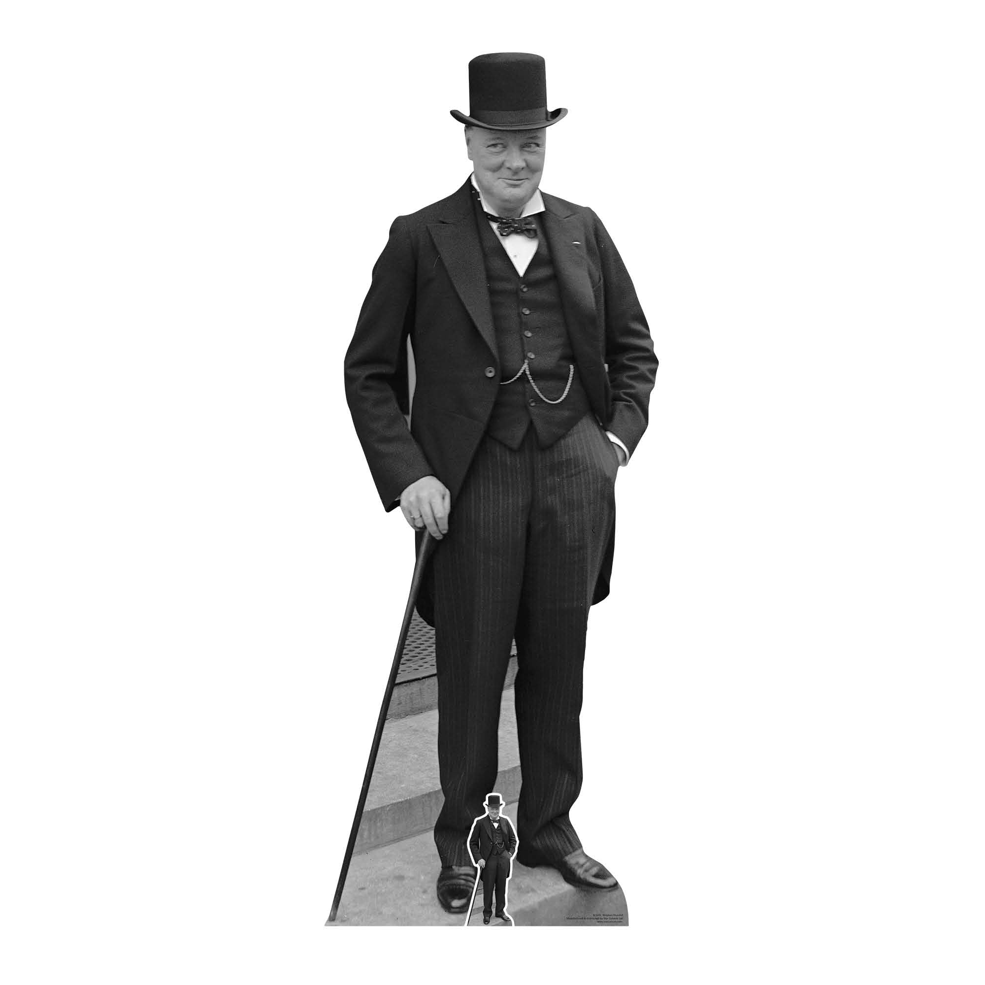 SC1451 Winston Churchill PoliticIan Cardboard Cut Out Height 184cm ...