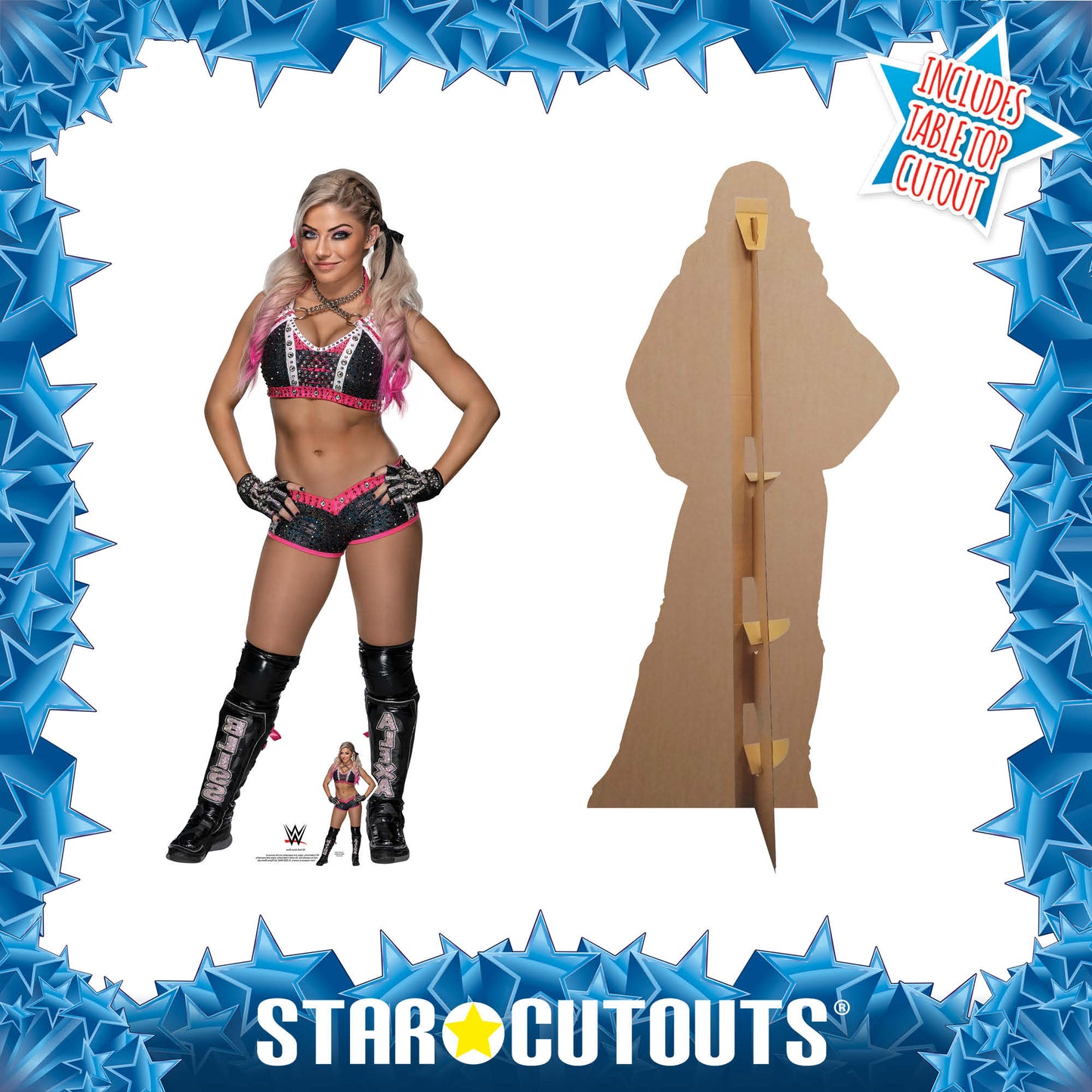 SC1648 Alexa Bliss Hands on Hips Cardboard Cut Out Height 156cm