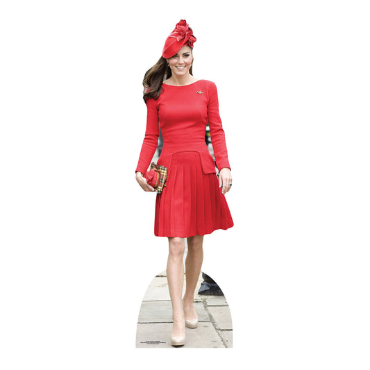 SC2010 Duchess Catherine Cardboard Cut Out Height 189cm