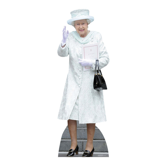 SC2011 Queen Elizabeth Cardboard Cut Out Height 171cm