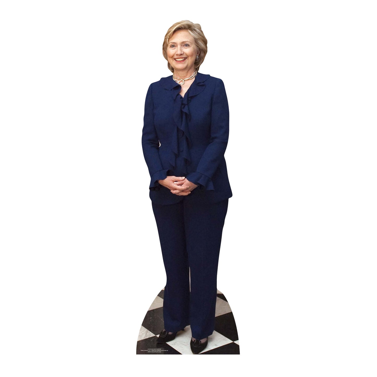 SC2015 Hillary Clinton Cardboard Cut Out Height 177cm