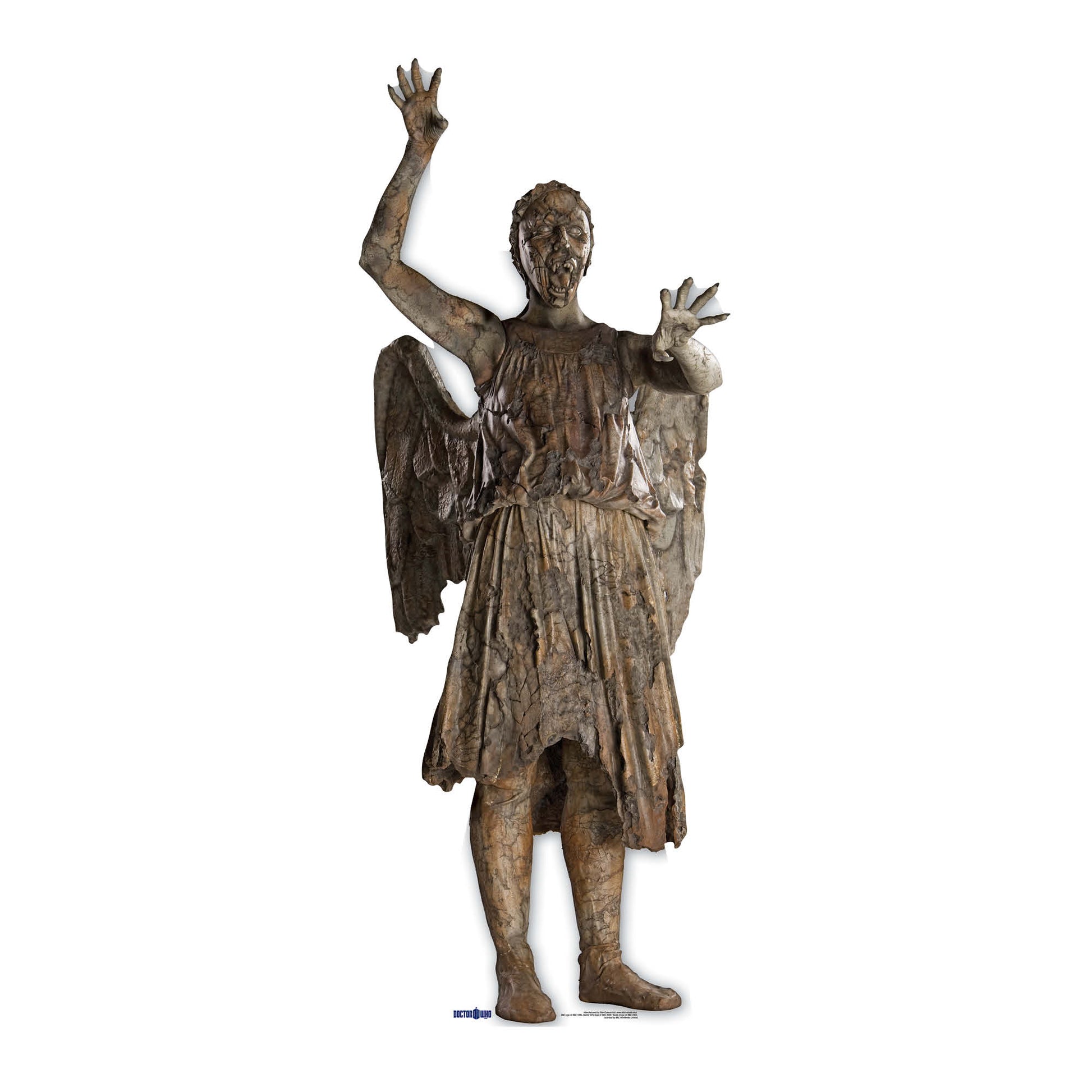 Weeping Angel Attacking Cardboard Cut Out Height 182cm - Star Cutouts