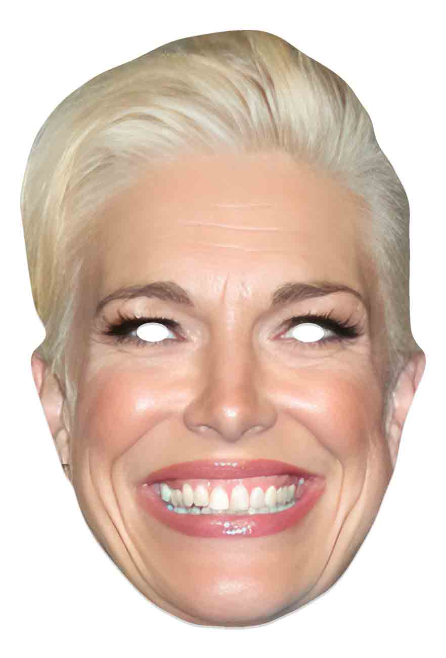 CM238 Hannah Waddingham CELEBRITY MASKS Single Face Mask – Star Cutouts