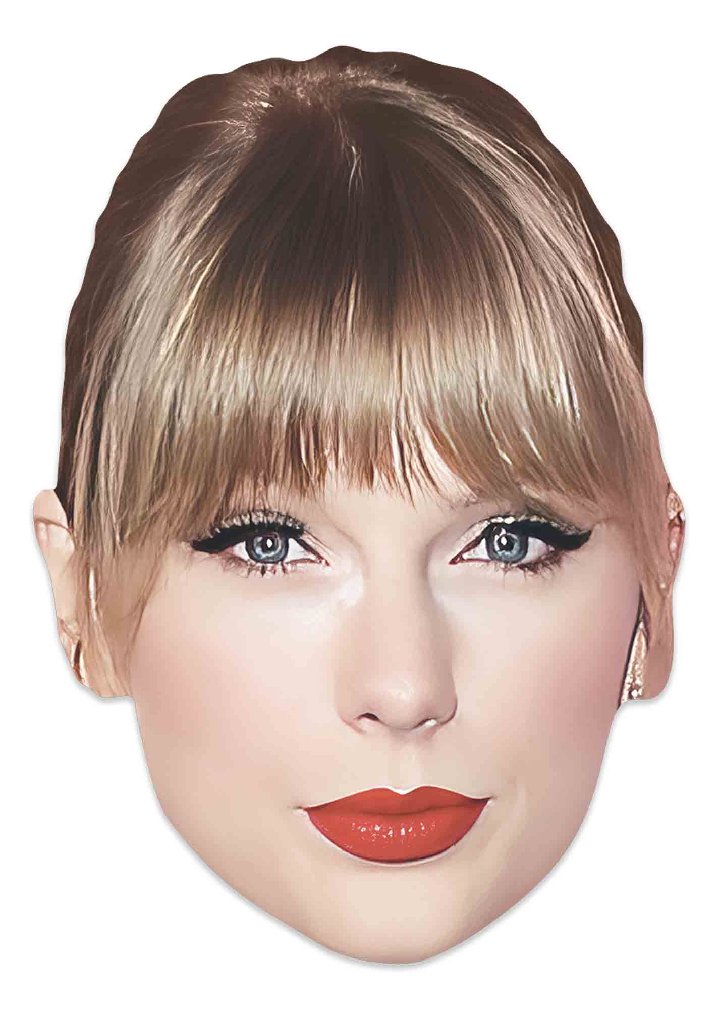 CM249 Taylor Singer Single Face Mask Star Cutouts