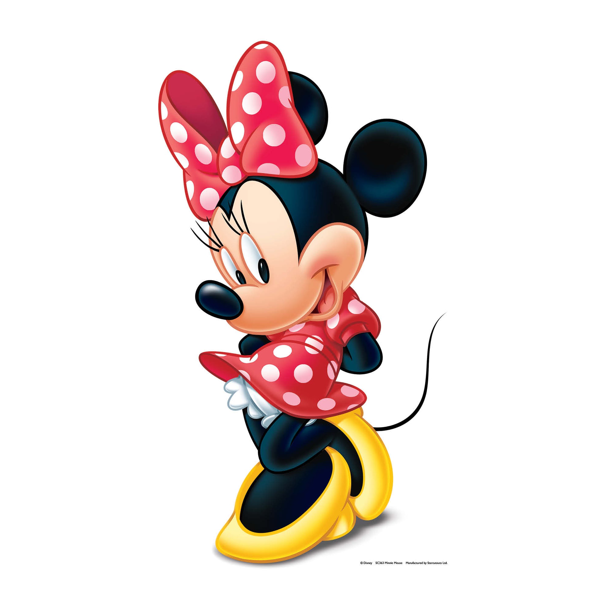 Minnie Mouse Pink Dress Official Disney Cardboard Cutout / Standee / Standup