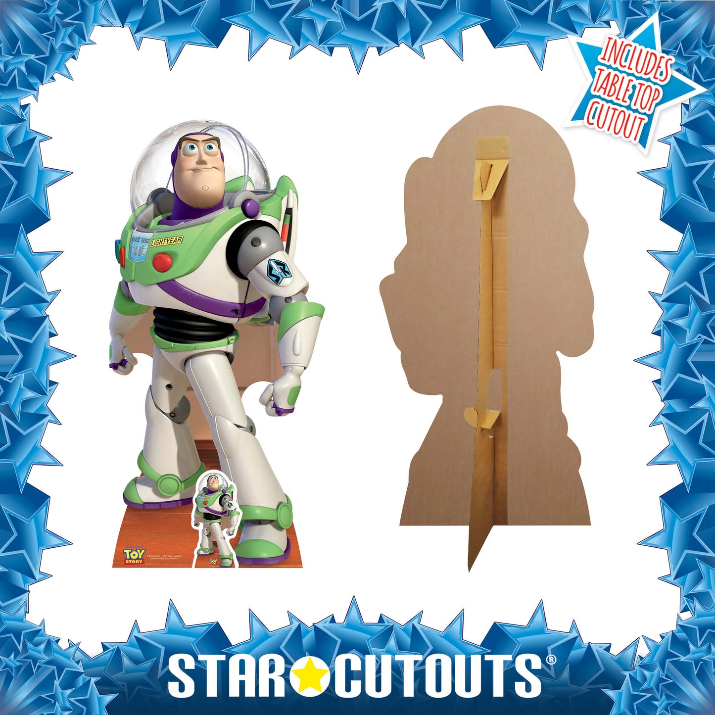 SC373 Buzz Lightyear Cardboard Cut Out Height 142cm