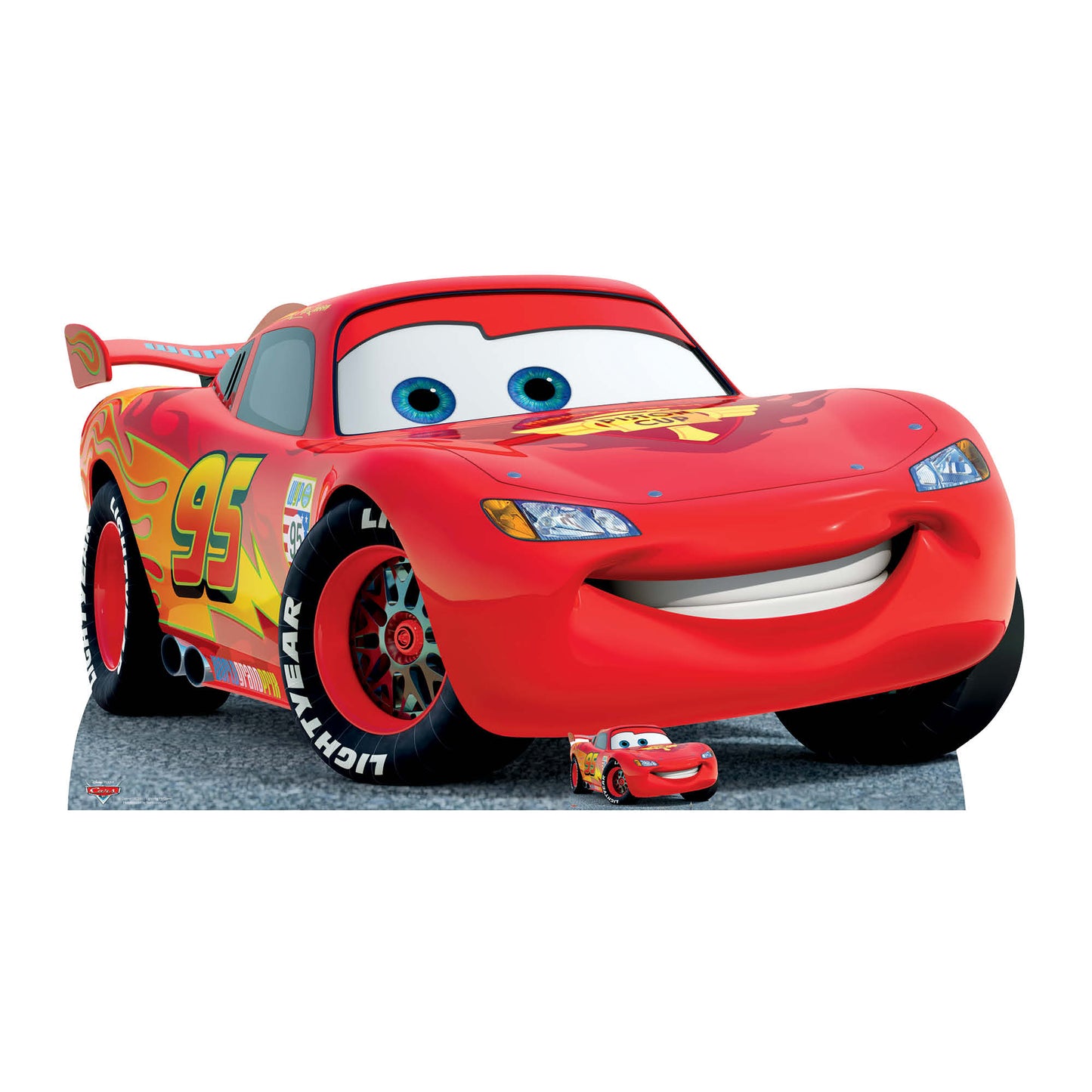 SC380 Lightning McQueen Cardboard Cut Out Height 94cm