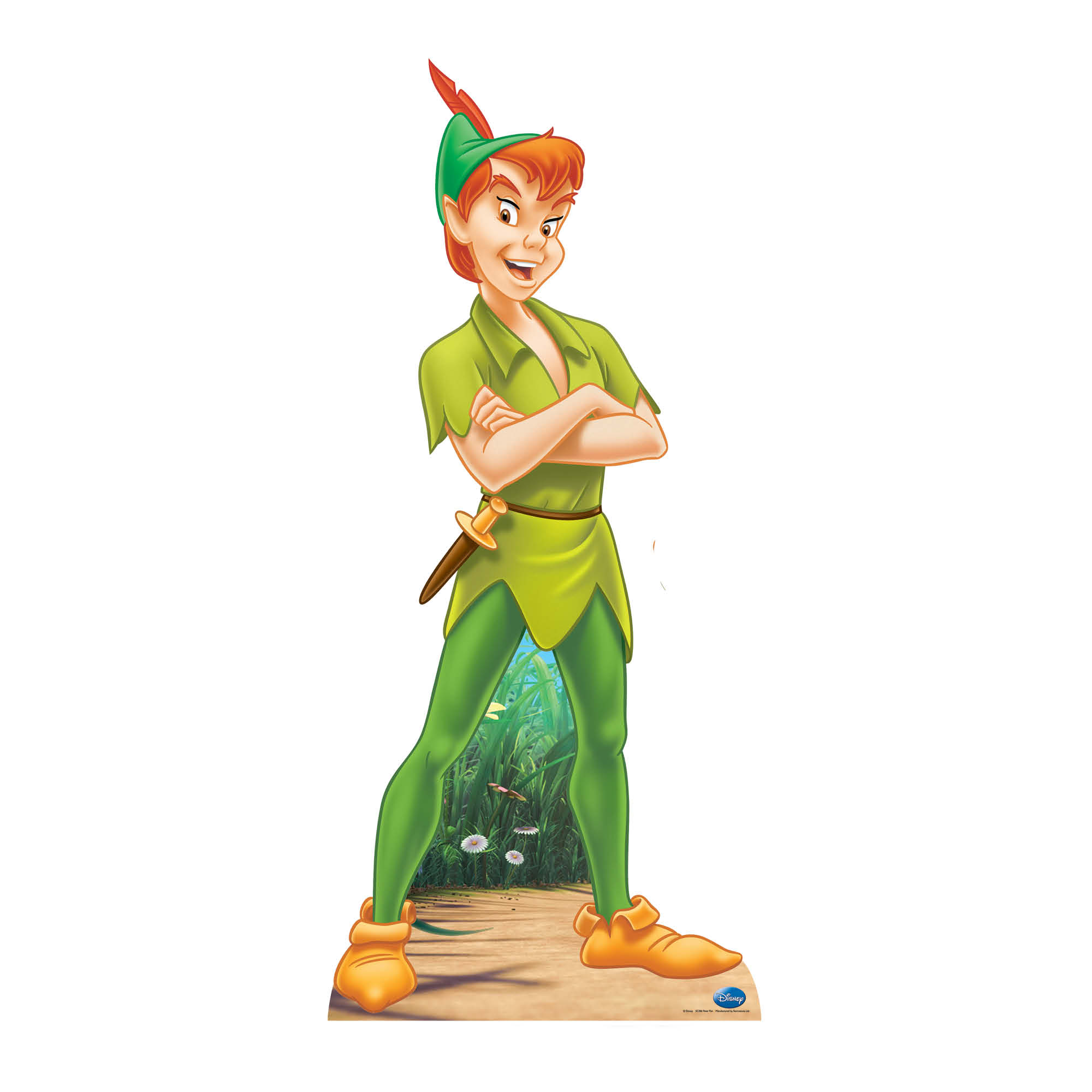 SC386 Peter Pan Cardboard Cut Out Height 152cm – Star Cutouts