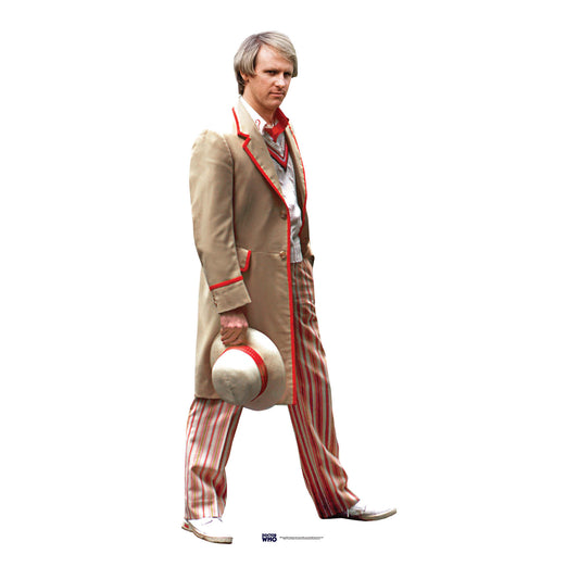 Peter Davison - Fifth Doctor Cardboard Cut Out Height 179cm - Star Cutouts