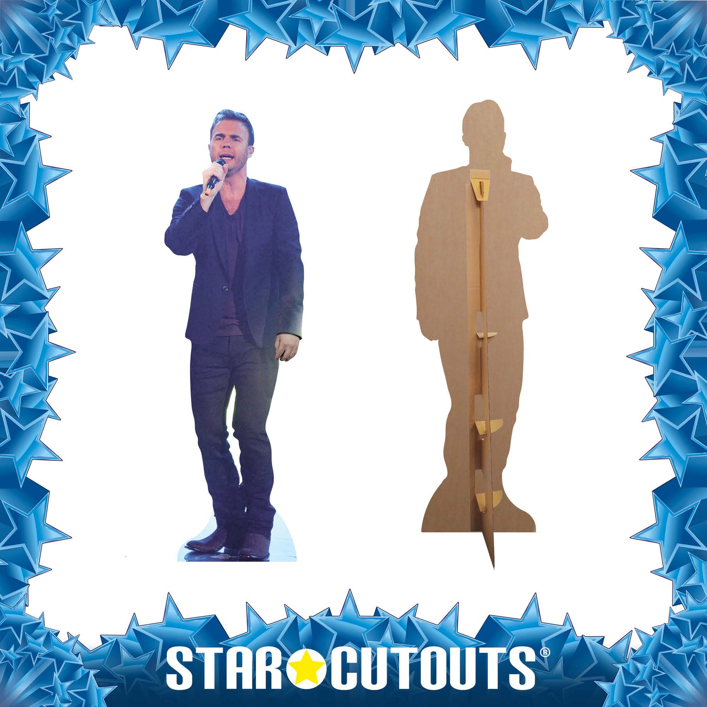 CS434 Gary Barlow Height 180cm Lifesize Cardboard Cutout