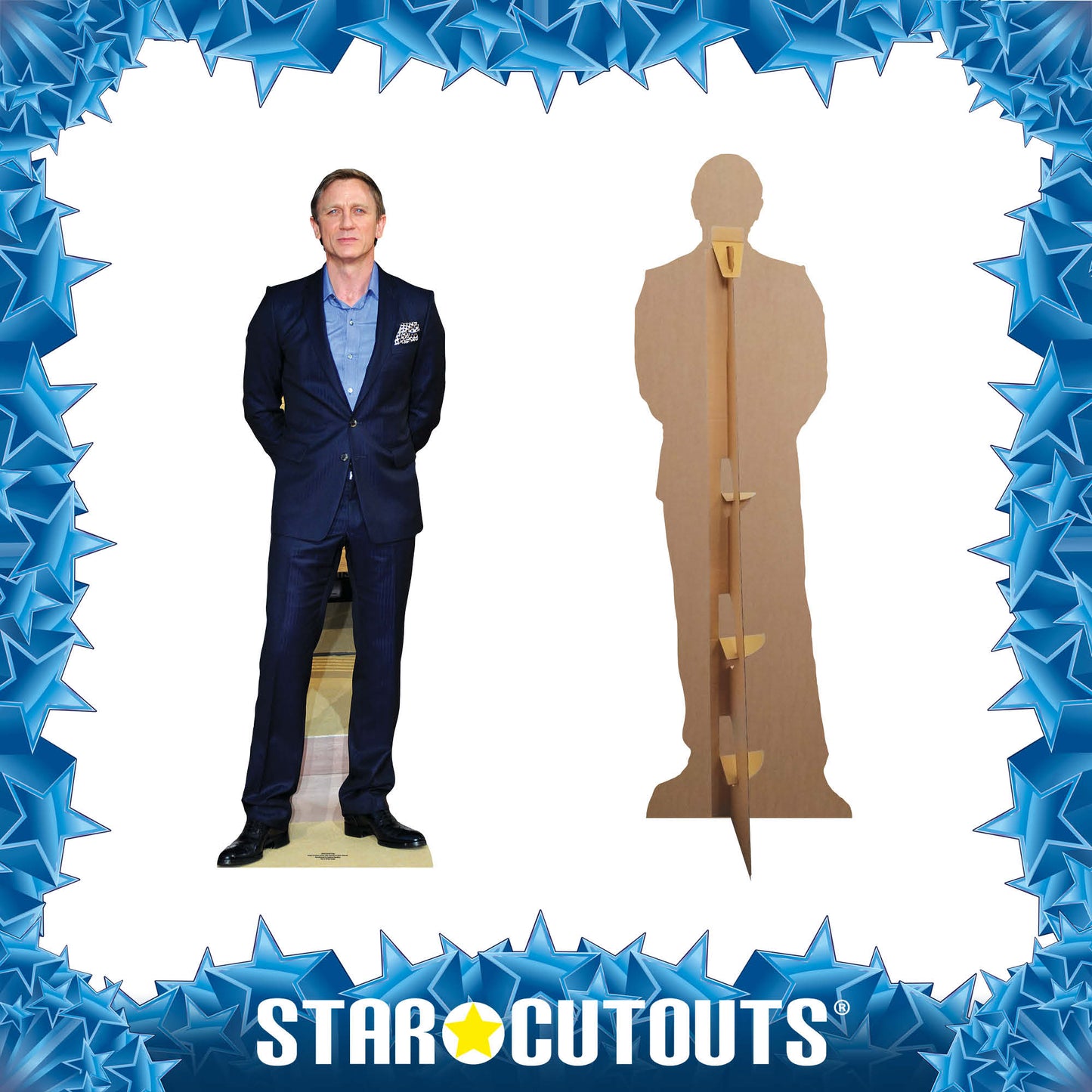 CS435 Daniel Craig Height 182cm Lifesize Cardboard Cutout