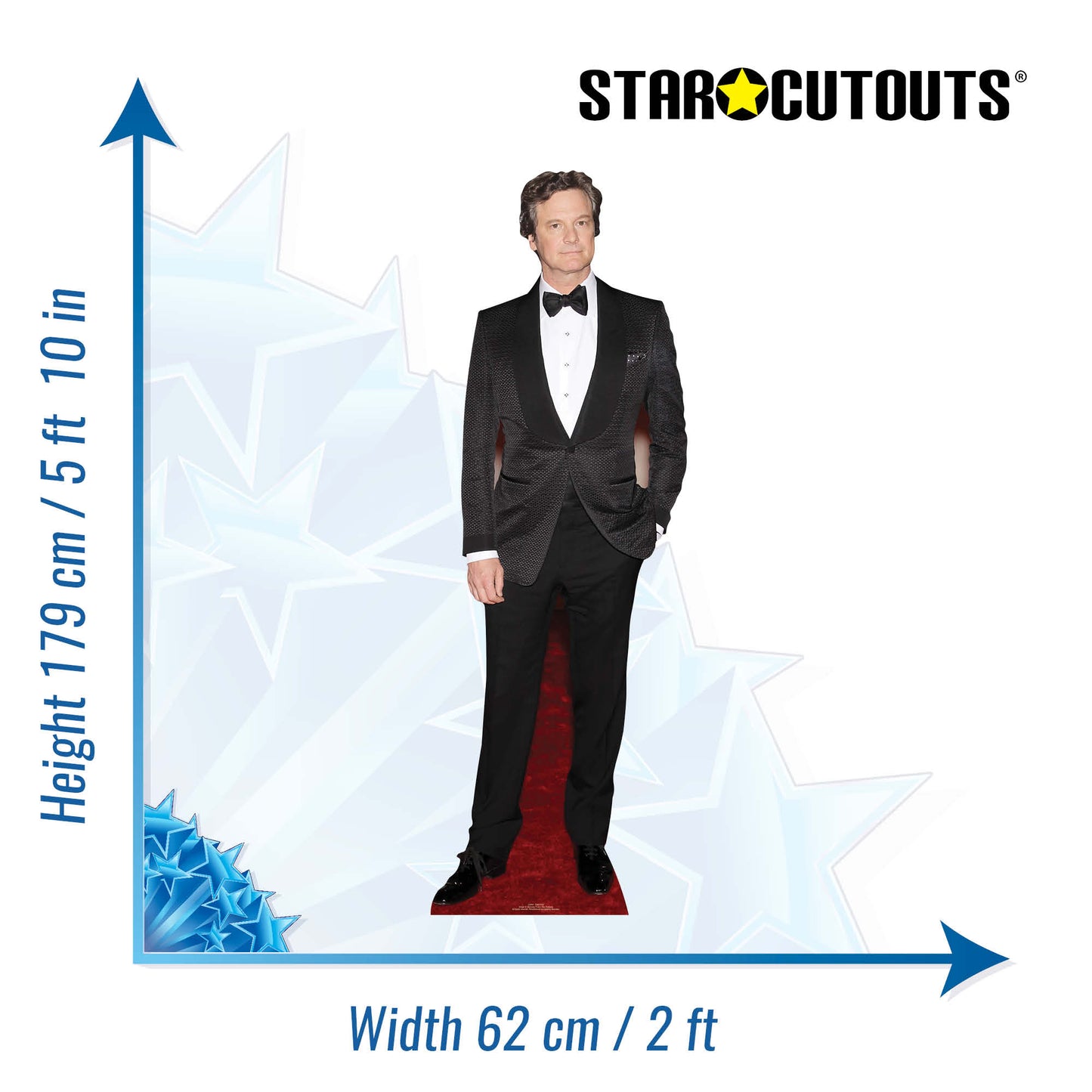 CS444 Colin Firth Height 179cm Lifesize Cardboard Cutout