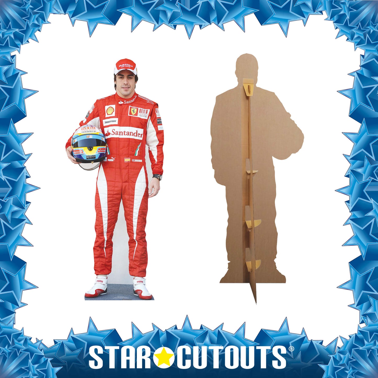 CS449 Fernando Alonso Height 169cm Lifesize Cardboard Cutout