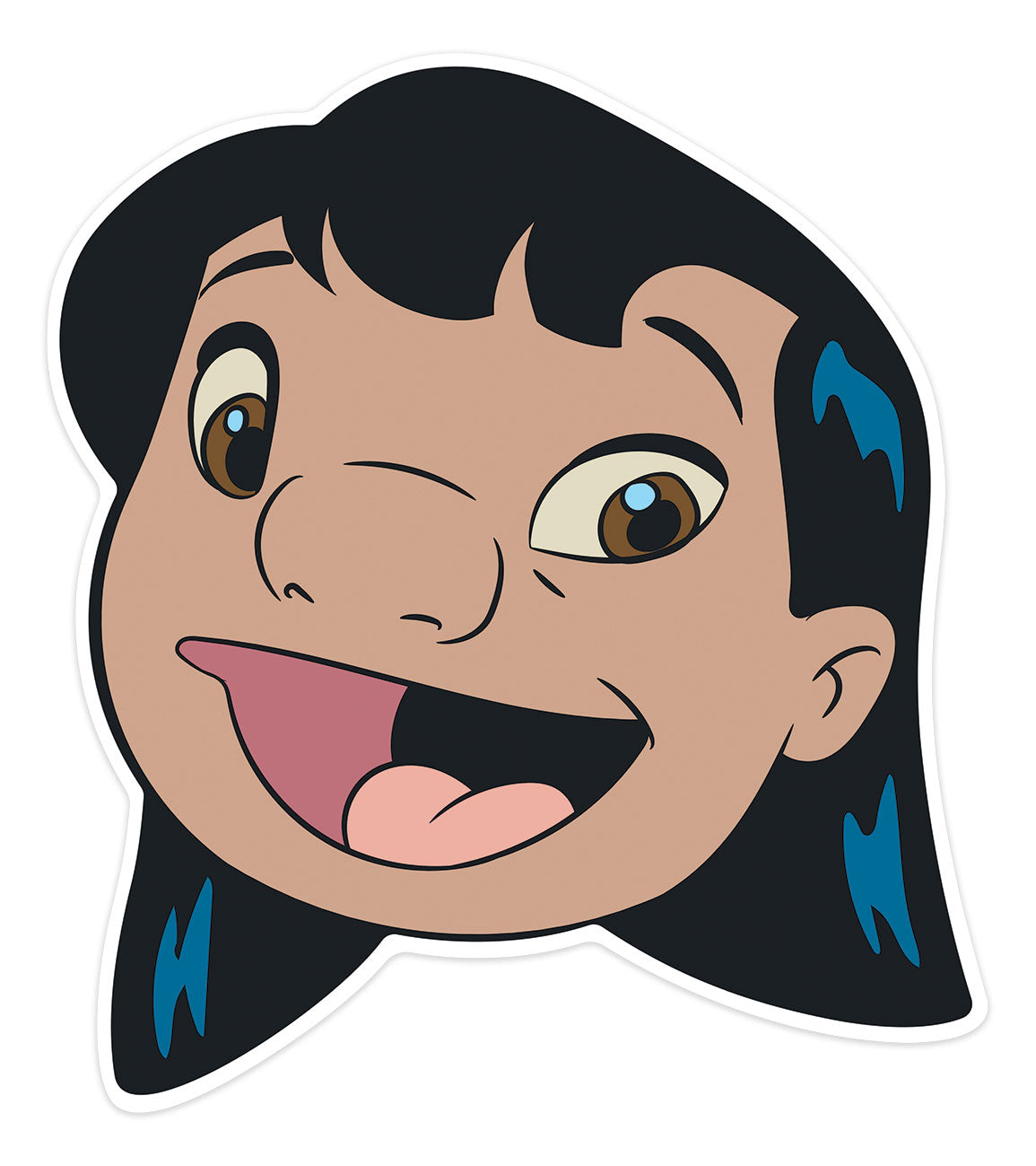 SM457 Lilo from Lilo and Stitch Lilo and Stitch Single Face Mask