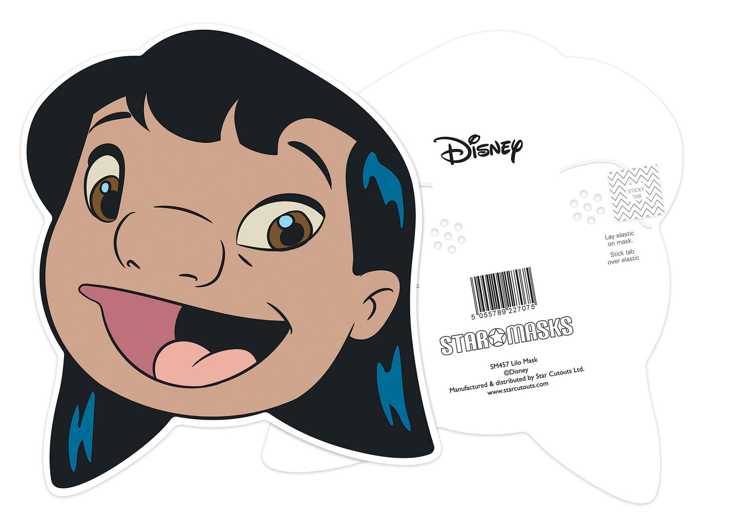 SM457 Lilo from Lilo and Stitch Lilo and Stitch Single Face Mask