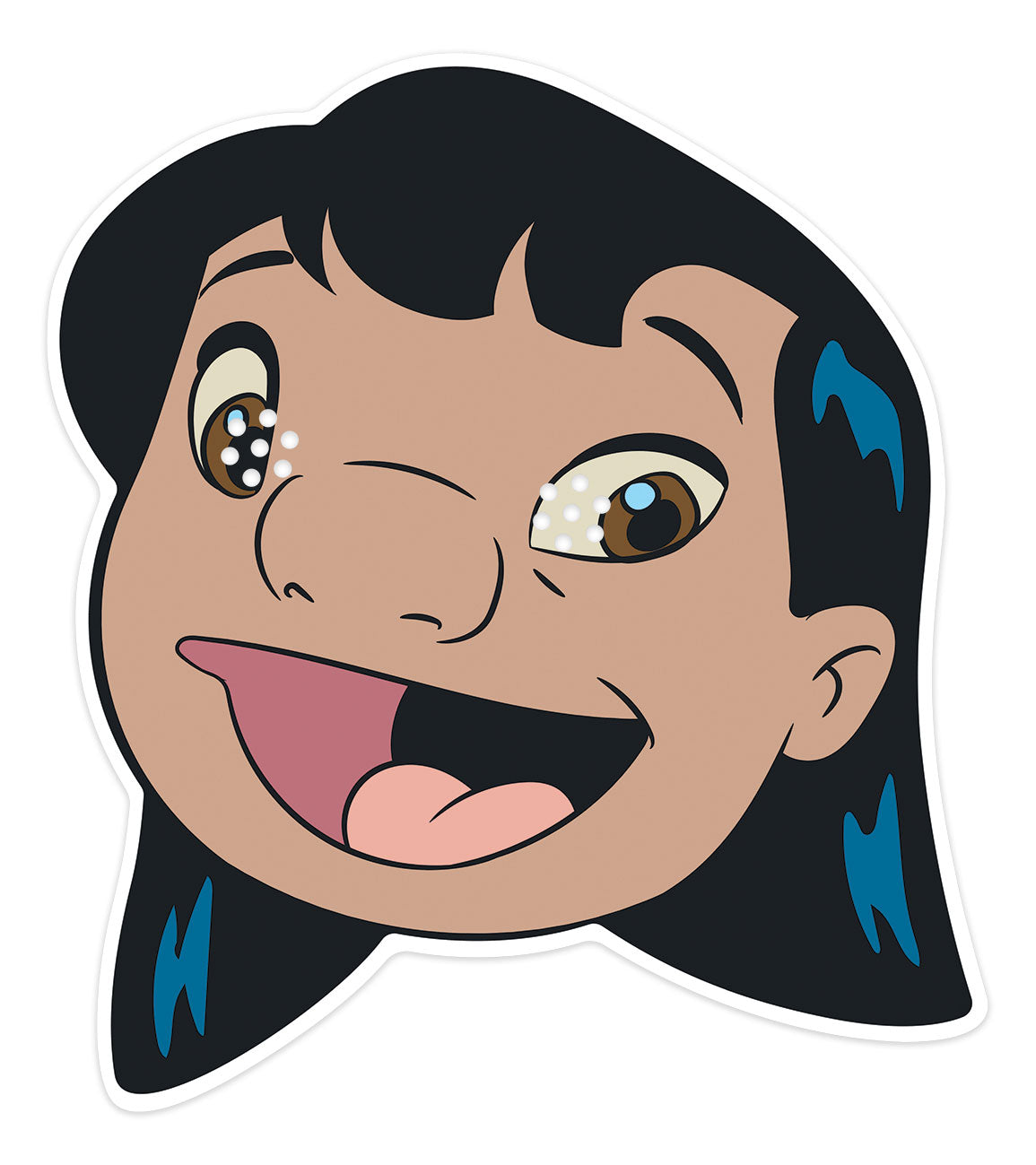 SM457 Lilo from Lilo and Stitch Lilo and Stitch Single Face Mask