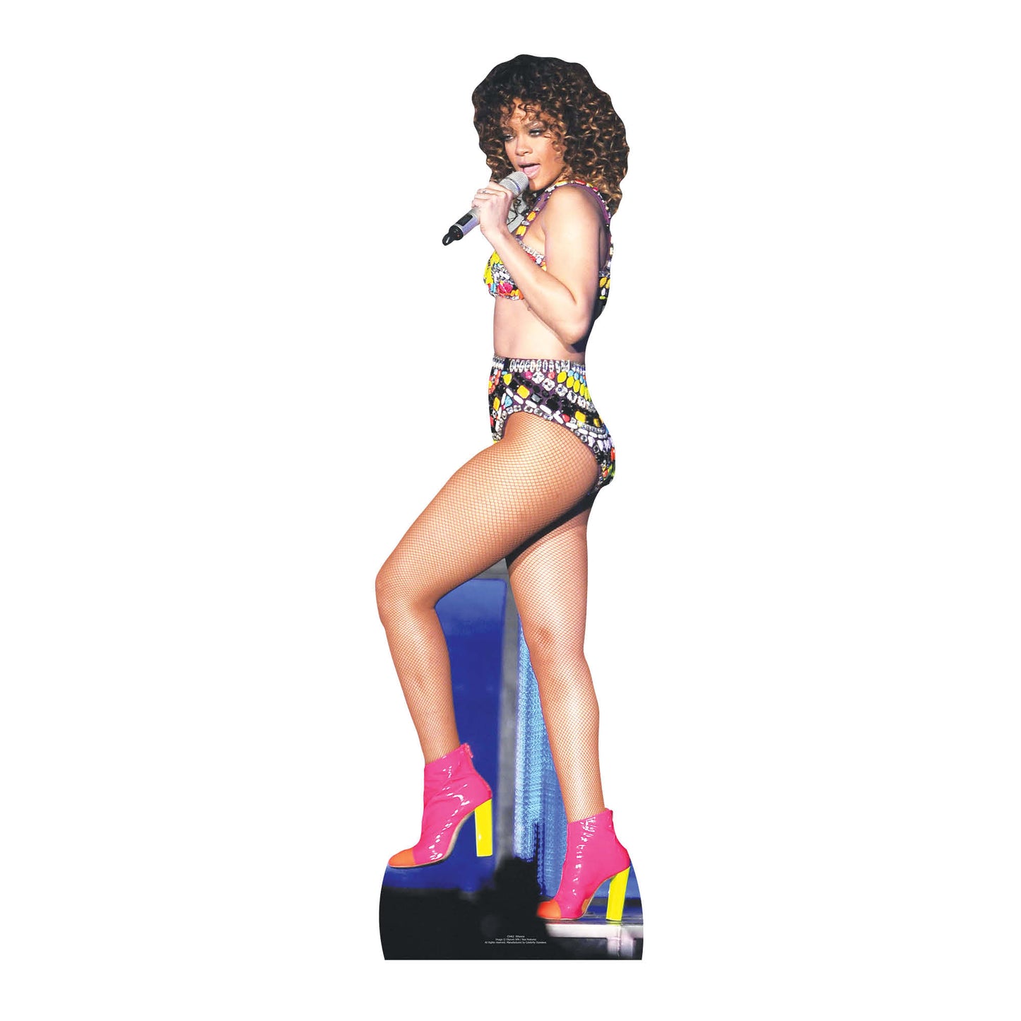 CS462 Rhianna Height 167cm Lifesize Cardboard Cutout