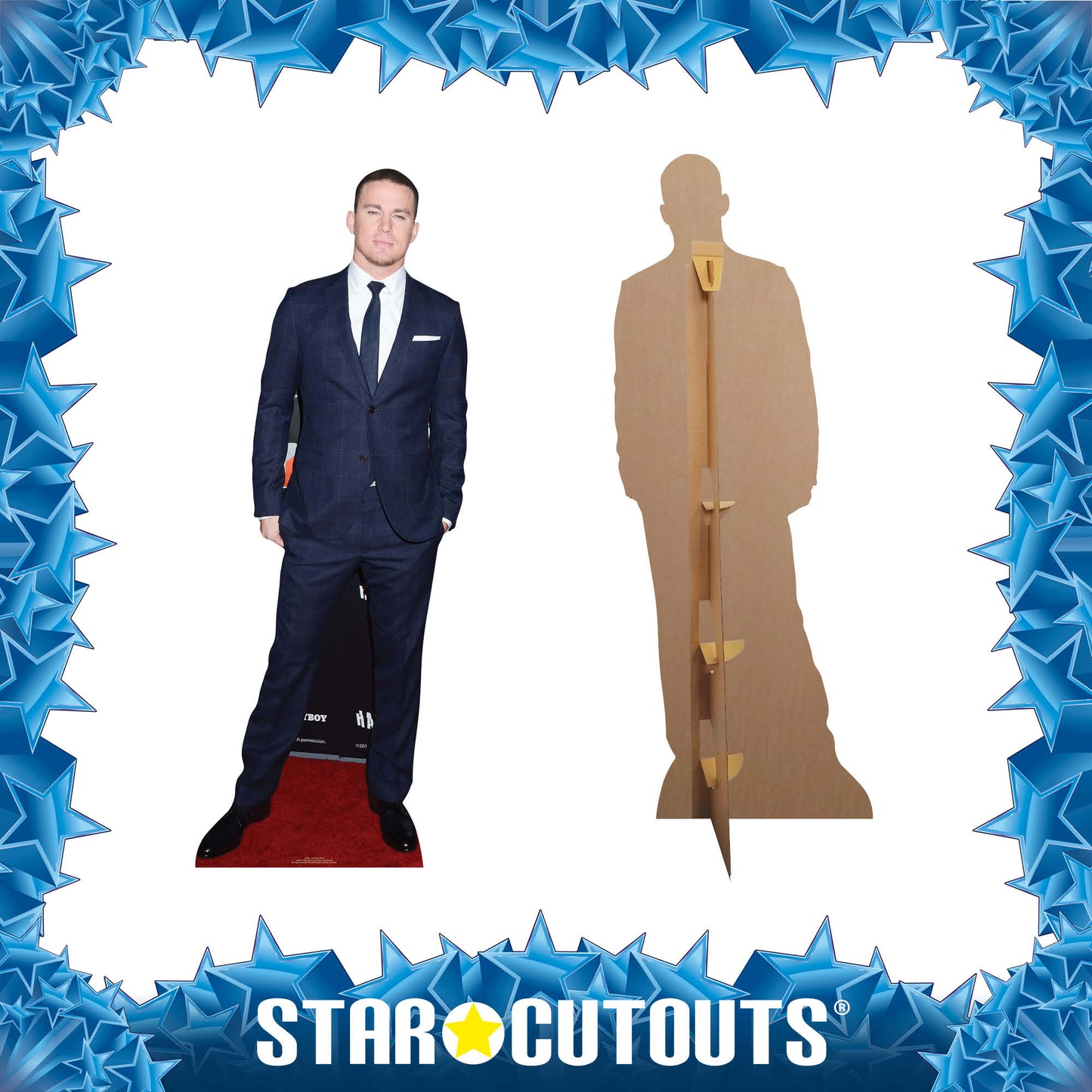 CS466 Channing Tatum Height 179cm Lifesize Cardboard Cutout