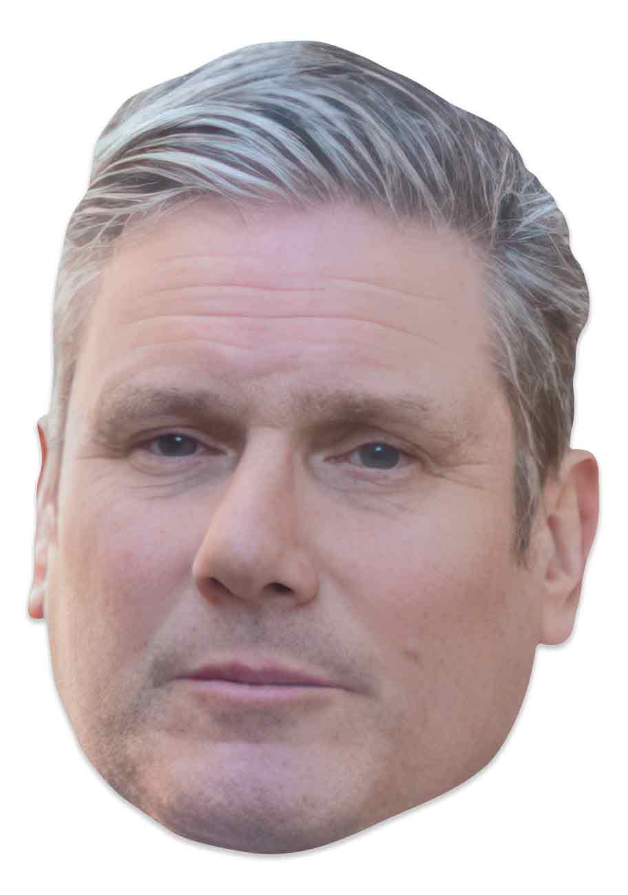 SM466 Keir Starmer   Politician Single Face Mask