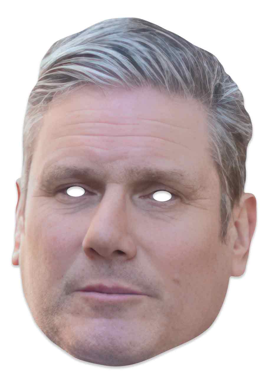 SM466 Keir Starmer   Politician Single Face Mask