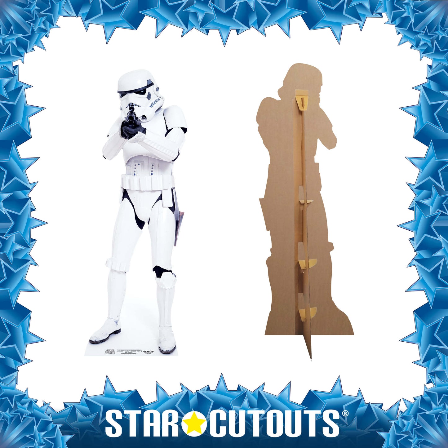 SC472 Stormtrooper Cardboard Cut Out Height 183cm