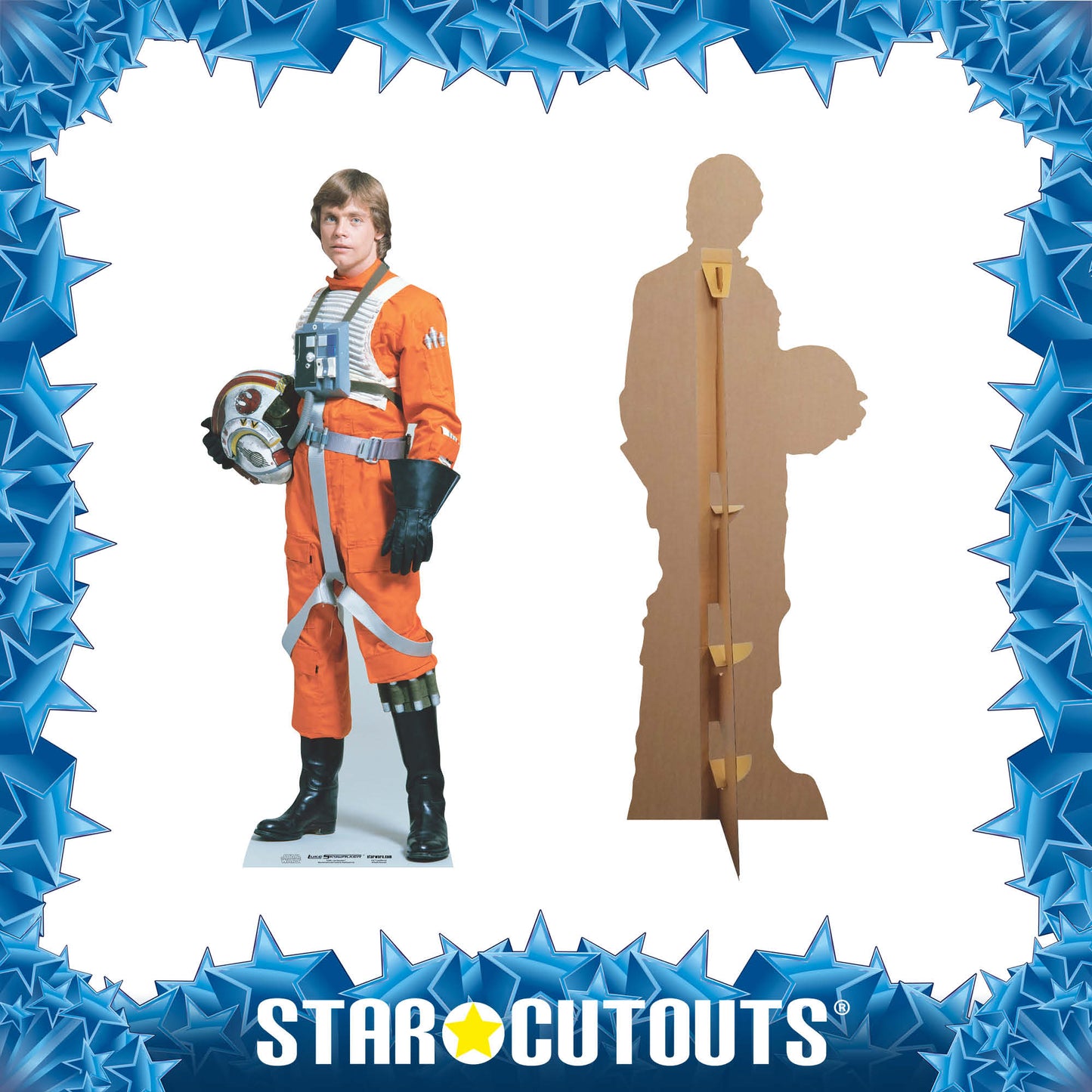 SC483 Luke Skywalker Cardboard Cut Out Height 184cm