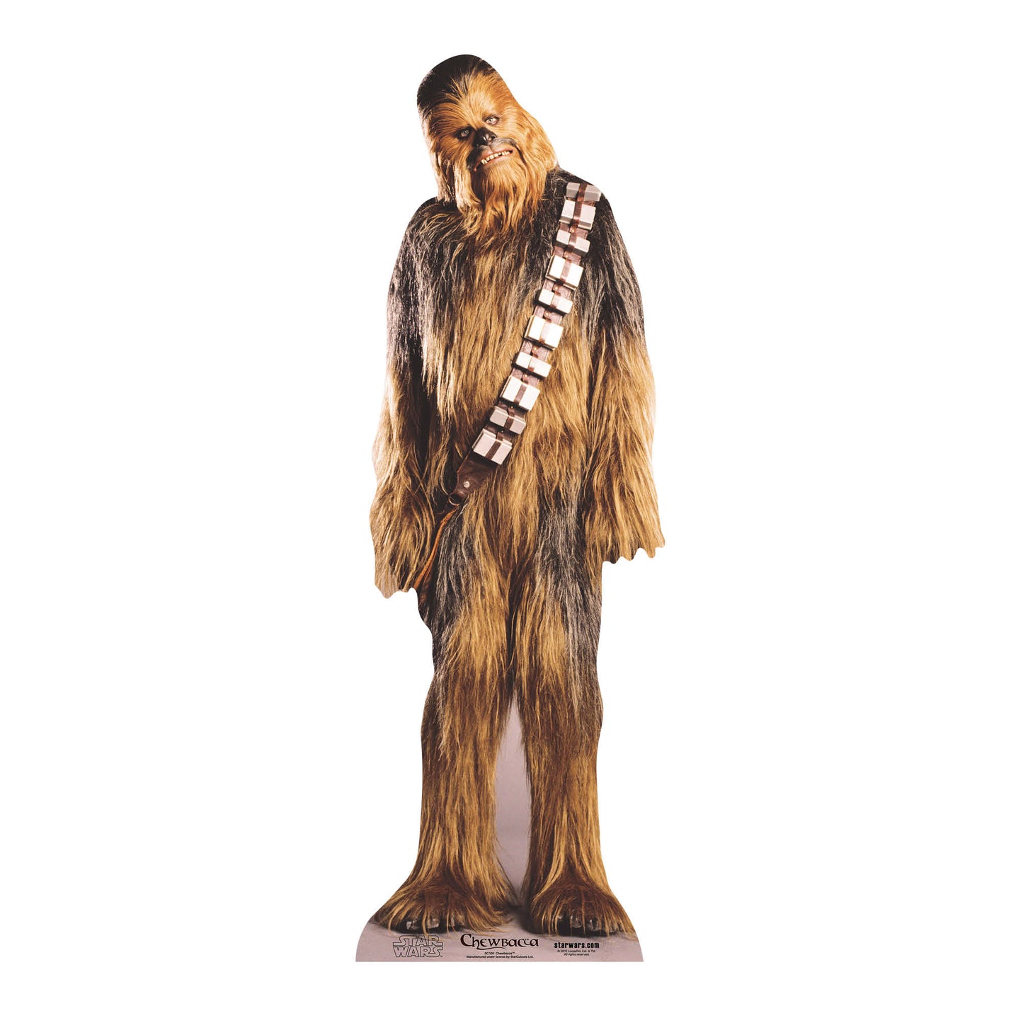 SC500 Chewbacca Cardboard Cut Out Height 195cm