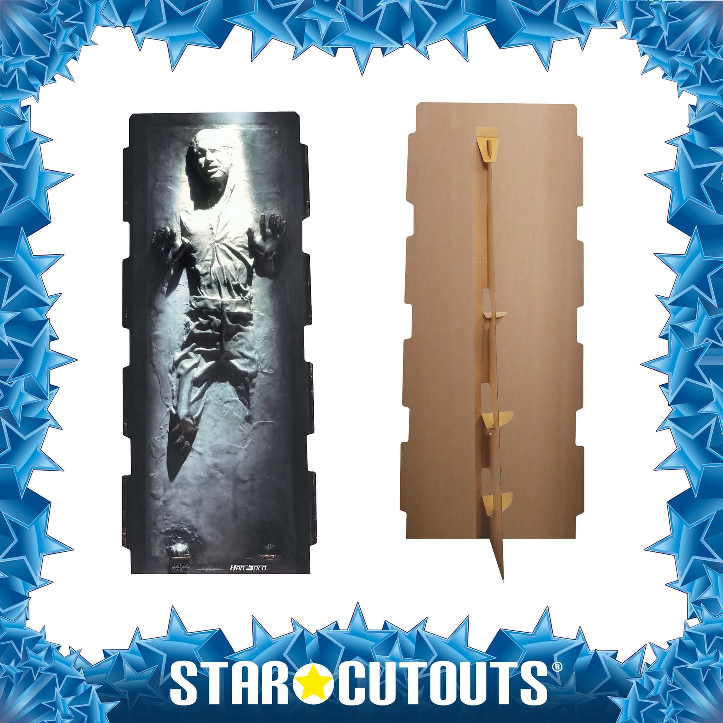 SC517 Han Solo - Carbonite Cardboard Cut Out Height 185cm