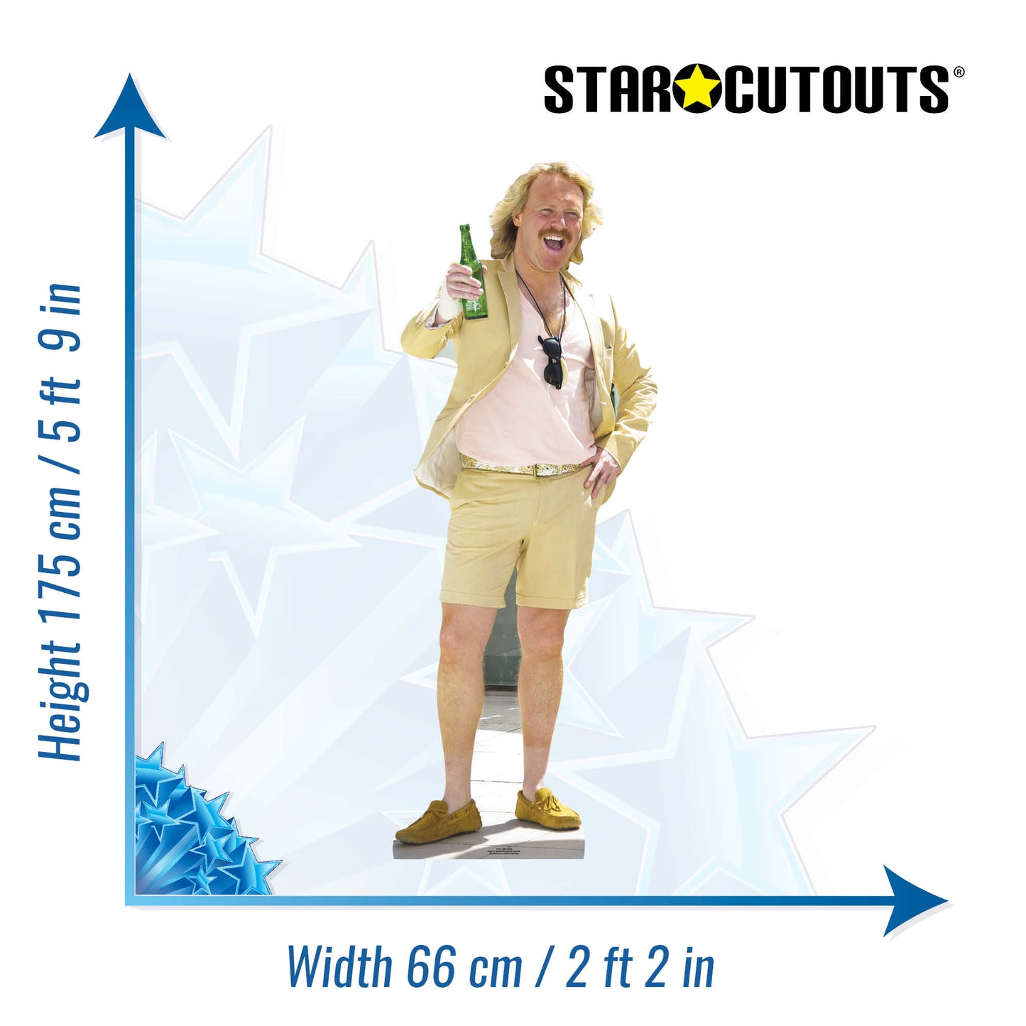 CS551 Keith Lemon Height 175cm Lifesize Cardboard Cutout