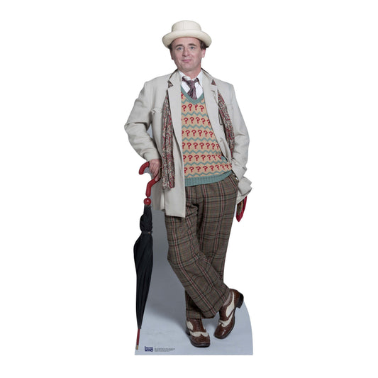 Sylvester McCoy Cardboard Cut Out Height 185cm - Star Cutouts